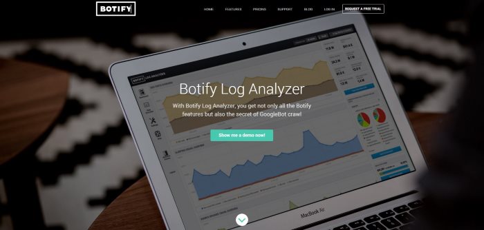 Botify log analyzer