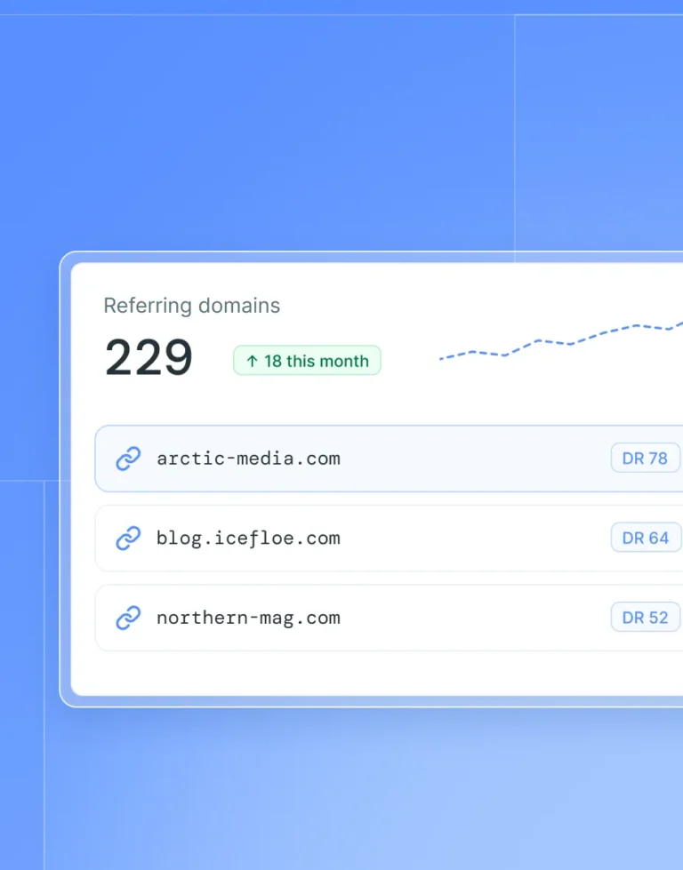 Linkbuilding: verweisende Domains und Backlinks